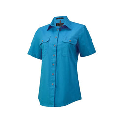 Ritemate Women's Pilbara Open Front Short Sleeve Shirt - RM600BTS