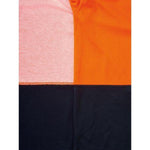 Bisley HiVis Long Sleeve Mens Polo - BK6234-Queensland Workwear Supplies