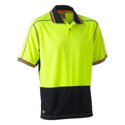 Bisley HiVis Mens Mesh Polyester Polo - BK1219