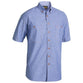 Bisley Mens Chambray Short Sleeve Shirt - B71407