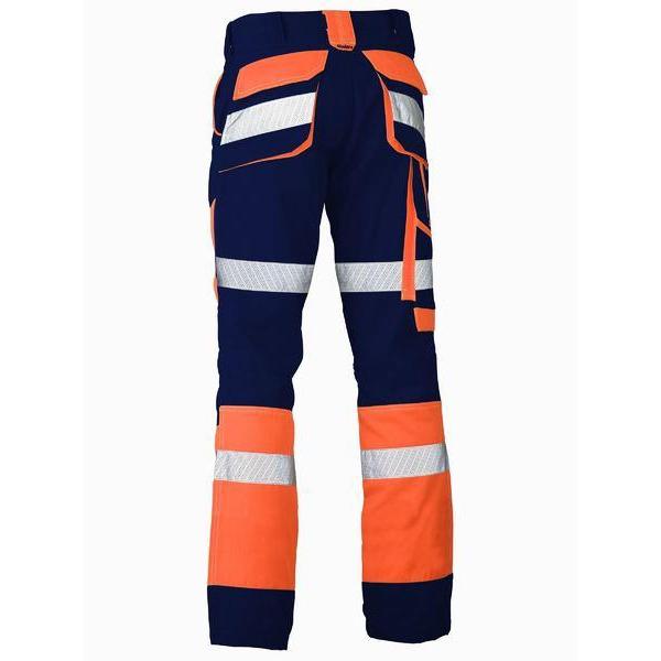 Bisley Taped Biomotion 2 Tone Pants - BP6412T-Queensland Workwear Supplies