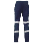 Bisley Taped Biomotion Stretch Cotton Drill Work Pants - BP6008T-Queensland Workwear Supplies