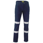 Bisley Taped Biomotion Stretch Cotton Drill Work Pants - BP6008T-Queensland Workwear Supplies