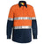 Bisley Taped HiVis Cool Lightweight 2 Tone Long Sleeve Mens Shirt - BS6696T-Queensland Workwear Supplies
