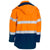 Bisley Taped HiVis Flame Retardant Wet Weather Shell Jacket - BJ8110T-Queensland Workwear Supplies