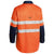 Bisley Taped HiVis Industrial Cool Vented 2 Tone Long Sleeve Mens Shirt - BS6448T-Queensland Workwear Supplies