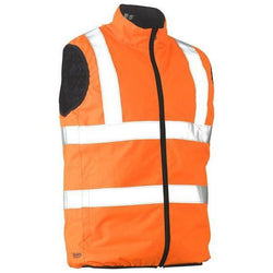 Bisley Taped HiVis Unisex Reversible Puffer Vest - BV0330HT
