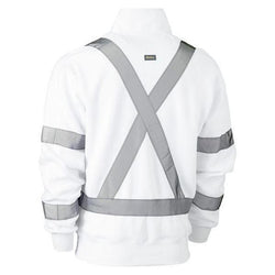 Bisley X Taped 1/4 Zip Unisex Pullover - BK6321XT
