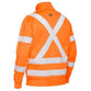 Bisley X Taped HiVis 1/4 Zip Pullover - BK6814XT