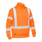 Bisley X Taped HiVis 1/4 Zip Pullover - BK6814XT