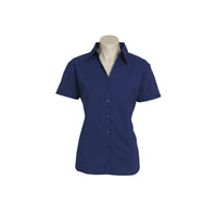 Biz Collection Ladies Metro Short Sleeve Shirt - LB7301-Queensland Workwear Supplies