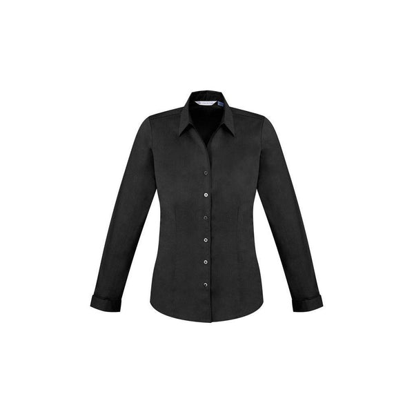 Biz Collection Ladies Monaco Long Sleeve Shirt - S770LL-Queensland Workwear Supplies