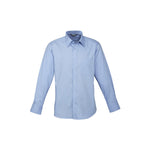Biz Collection Mens Base Long Sleeve Shirt - S10510-Queensland Workwear Supplies
