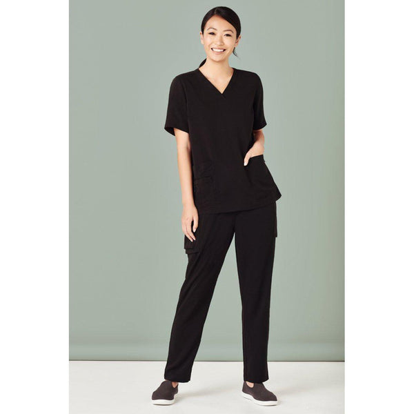 BizCare Womens Slim Leg Scrub Pants - CSP943LL-Queensland Workwear Supplies