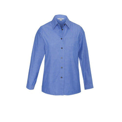 BizLadies Wrinkle Free Chambray Long Sleeve Shirt - LB6201