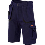 DNC Duratex Cotton Duck Weave Tradies Cargo Shorts With Twin Holster Tool Pockets - 3336-Queensland Workwear Supplies