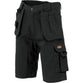 DNC Duratex Cotton Duck Weave Tradies Cargo Shorts With Twin Holster Tool Pockets - 3336