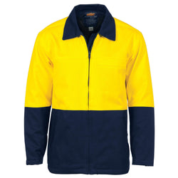 DNC HiVis 2-Tone Protector or Drill Jacket - 3868