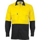 DNC HiVis 3-Way Cool-Breeze Long Sleeve Cotton Shirt - 3938