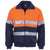 DNC Taped HiVis 2-Tone Bluey Bomber Jacket - 3859-Queensland Workwear Supplies