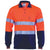 DNC Taped HiVis 2-Tone Cool-Breathe Long Sleeve Polo Shirt - 3716-Queensland Workwear Supplies