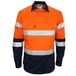 DNC Taped HiVis 2-Tone Long Sleeve Shirt - 3976