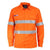 DNC Taped HiVis Flame Retardant & Arc HRC1 Lightweight Long Sleeve Shirt - 3446-Queensland Workwear Supplies