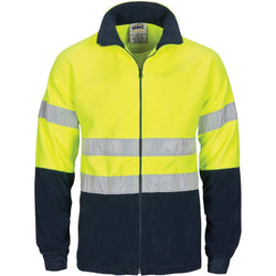 DNC Taped HiVis Full Zip Polar Fleece - 3830