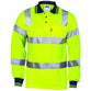 DNC Taped HiVis Long Sleeve Polo - 3713