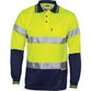 DNC Taped HiVis Micromesh Long Sleeve Polo - 3913