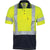 DNC Taped HiVis X-Back Cool-Breathe Short Sleeve Polo Shirt - 3912-Queensland Workwear Supplies