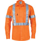 DNC Taped HiVis X-Back Long Sleeve Drill Shirt - 3989