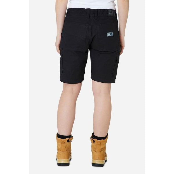 Elwood Womens Elastic Utility Shorts - EWD602-Queensland Workwear Supplies