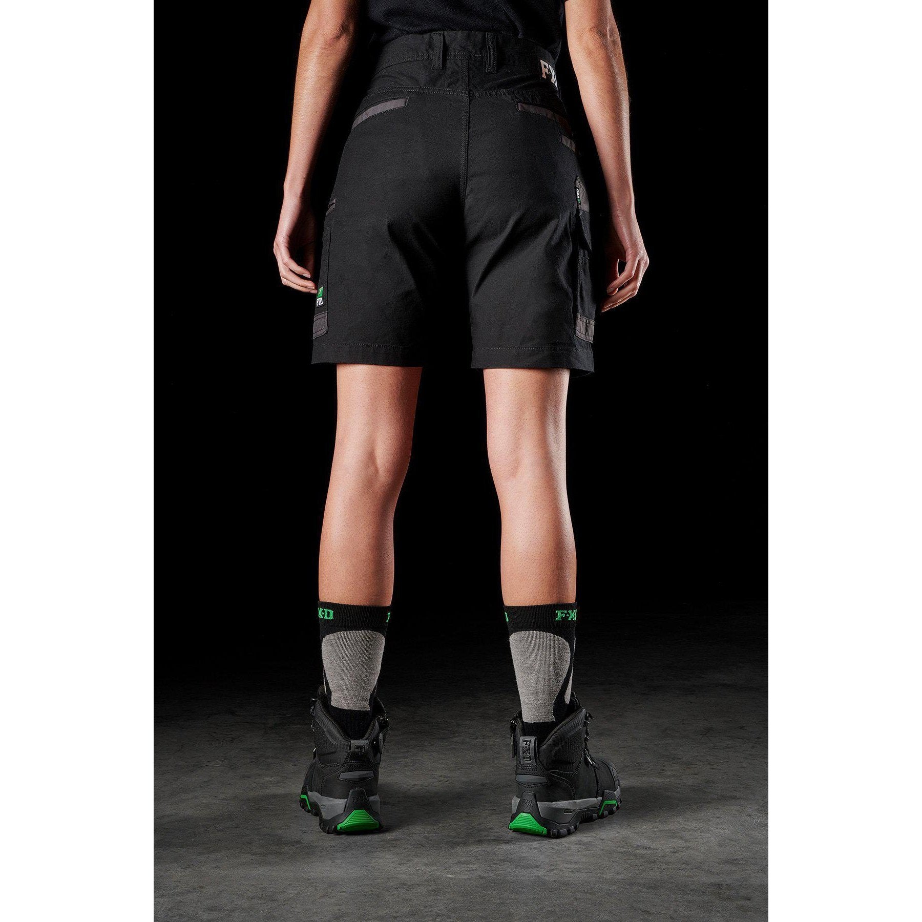 FXD WS-3W Women's Stretch Work Shorts (FX11906203). Khaki. Size 18