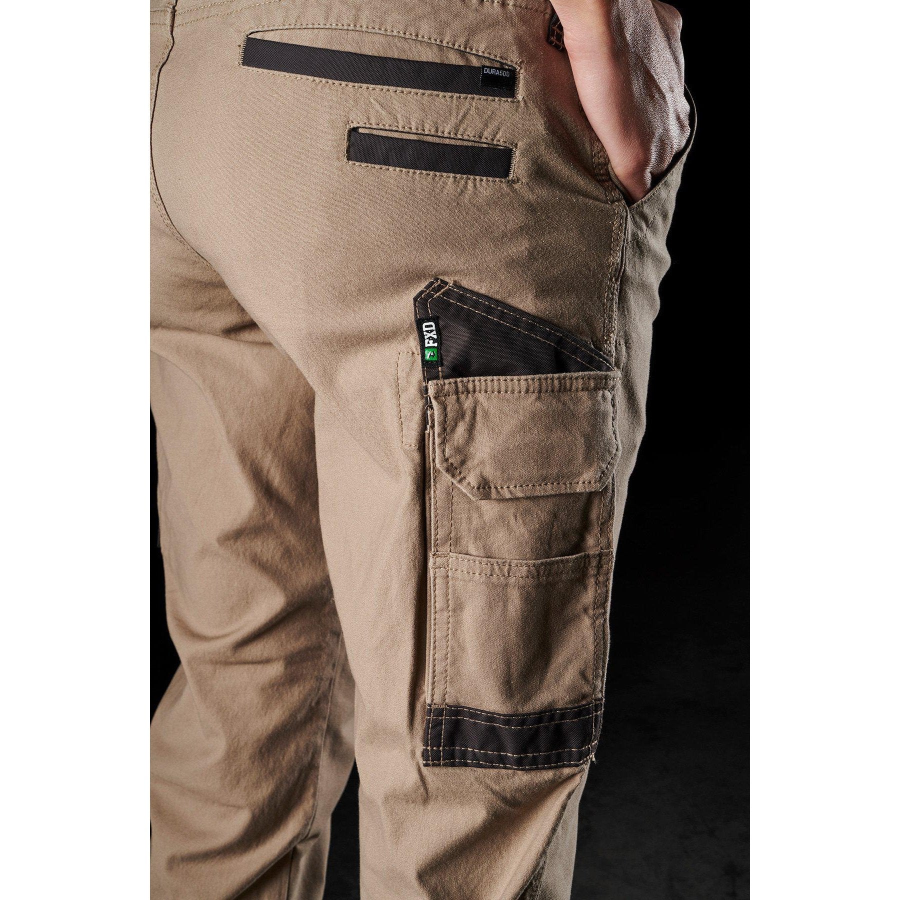 FXD WP-3W Ladies Stretch Work Pants (FX11906200) - Khaki - LOD