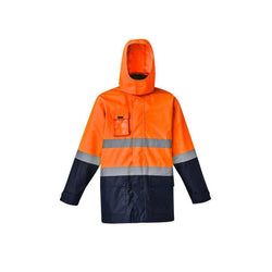 Mens Hi Vis Basic 4 in 1 Waterproof Jacket - ZJ220