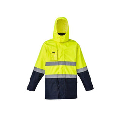 Mens Hi Vis Basic 4 in 1 Waterproof Jacket - ZJ220