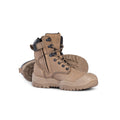 Mongrel Stone High Leg ZipSider Boot w/ Scuff Cap - 561060