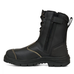 Oliver Left Zip 200mm Hi-Leg Black Boot -  55-380