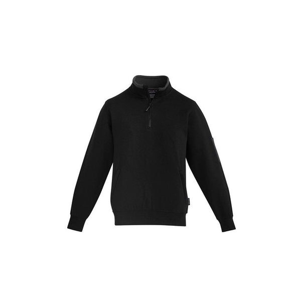 Syzmik Mens 1/4 Zip Brushed Fleece - ZT366-Queensland Workwear Supplies