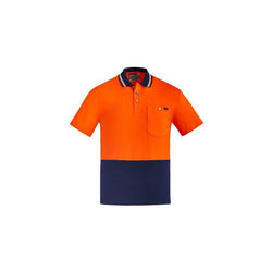 Syzmik Mens Hi Vis Cotton S/S Polo - ZH435