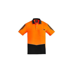 Syzmik Mens Hi Vis Flux S/S Polo - ZH315