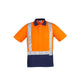 Syzmik Mens Hi Vis Spliced Polo - Short Sleeve Shoulder Taped - ZH233