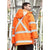 Syzmik Mens Hi Vis X Back Taped 4 in 1 Waterproof Jacket - ZJ616-Queensland Workwear Supplies