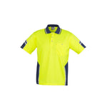 Syzmik Mens HiVis Squad Short Sleeve Polo - ZH237-Queensland Workwear Supplies