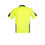 Syzmik Mens HiVis Squad Short Sleeve Polo - ZH237-Queensland Workwear Supplies