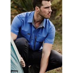 Syzmik Mens Outdoor Short Sleeve Shirt - ZW465