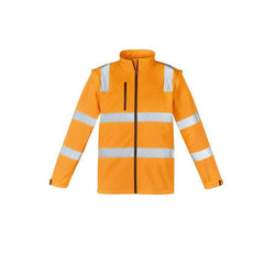 Syzmik Unisex Hi Vis Vic Rail 2 in 1 Softshell Jacket - ZJ780