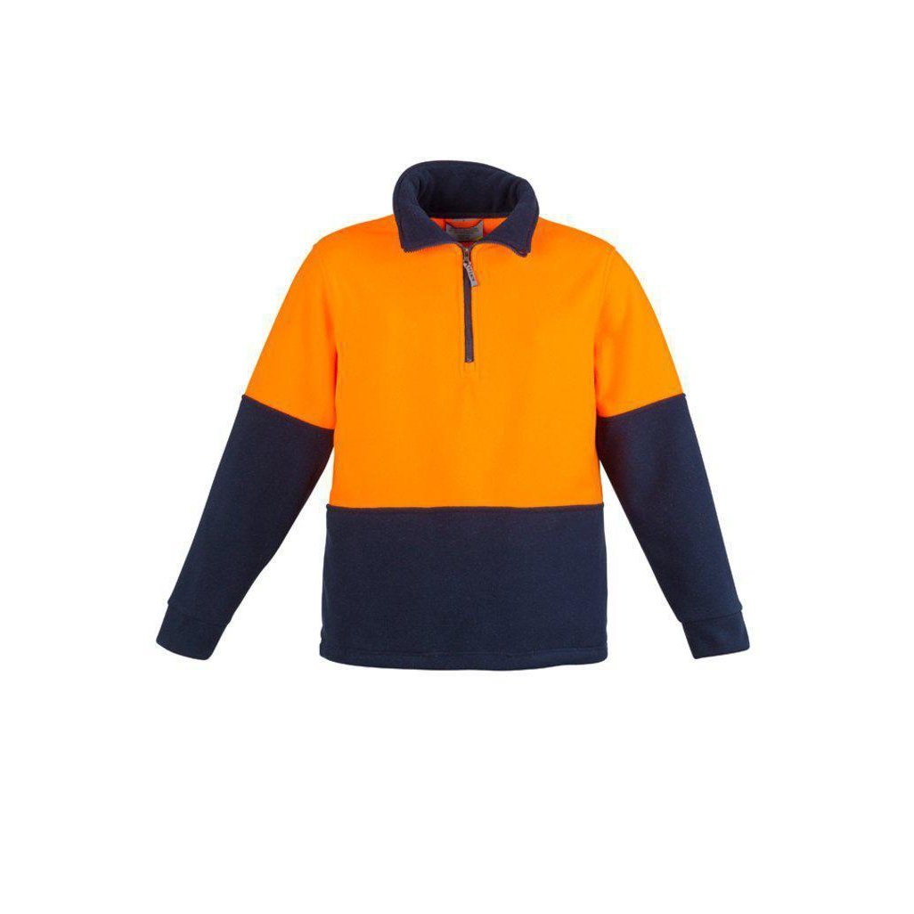 Syzmik Unisex HiVis Half Zip Polar Fleece Jumper ZT460